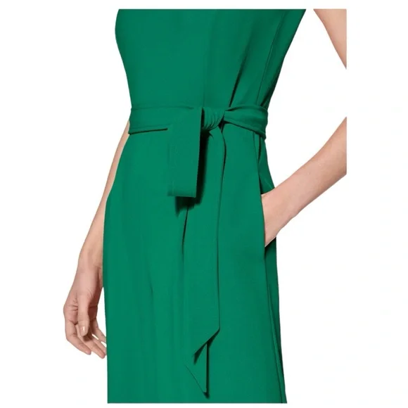 Calvin Klein- Women's Shimmer Tie-Waist
Cropped Jumpsuit, NEW - Picture 4 of 4